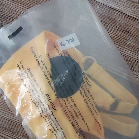 Lulus Bikini Swim Bottom Womens Size M Yellow Beach NWT - Picture 6 of 6